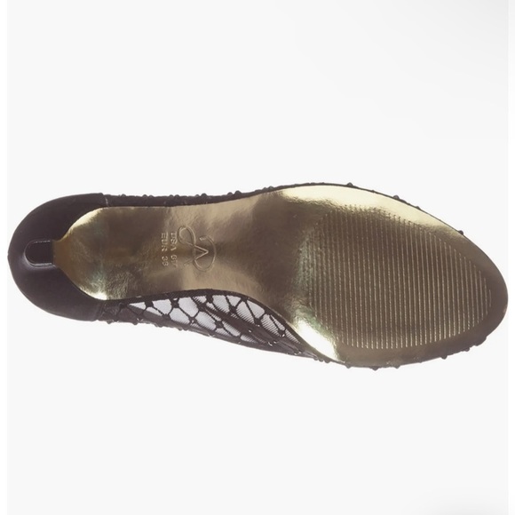Adrianna Papell Women's Jamie Dress Pump | Black Saba Mesh | Sz 7.5 | NEW!!🖤👠 - Picture 4 of 9